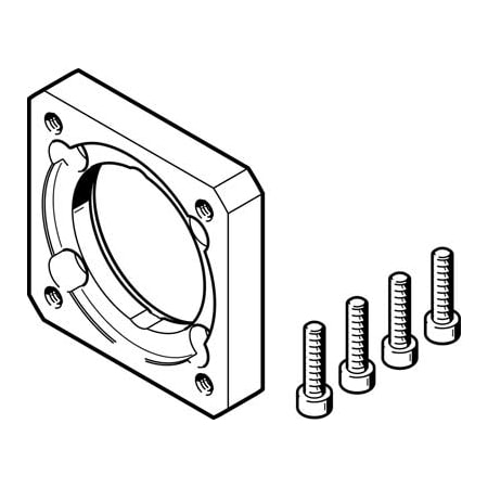 Festo Motor Flange EAMF-A-48A-70A EAMF-A-48A-70A
